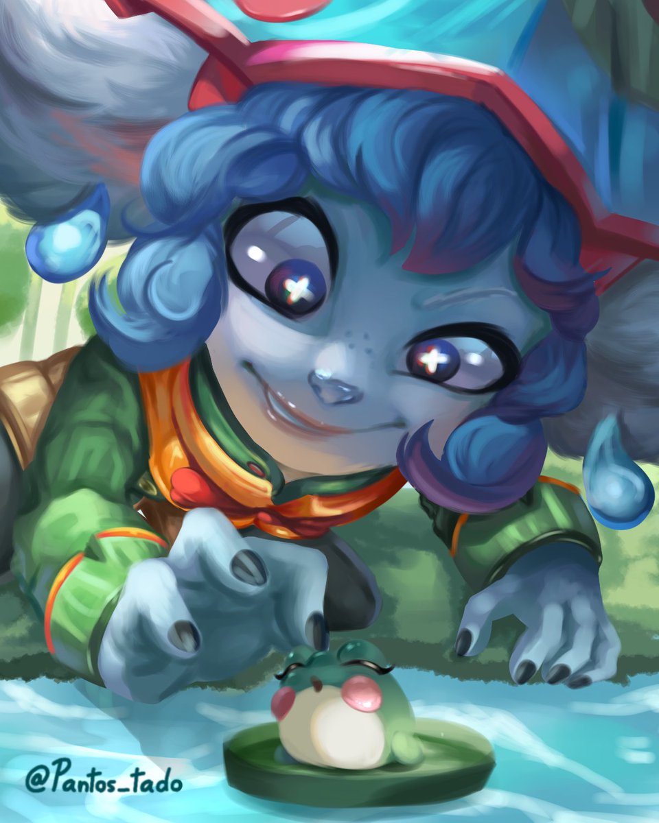 Pantos_tado's tweet photo. Froggy Tristana 🐸
I hope you like it 
#ArtofLegends #LeagueOfLegends https://t.co/7wzYFnh66U