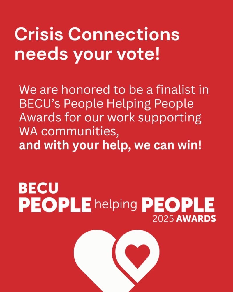 Crisis Connections tweet media