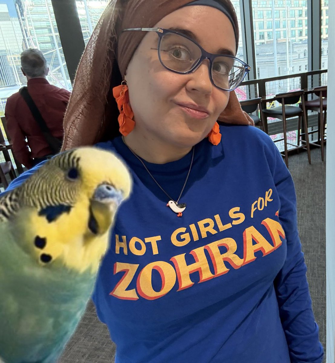 Cosmic Feathers is celebrating the introduction of sharia law into New York.

The two greatest cities on Earth, London and New York both have Muslims mayors now.

Congratulations Mayor Zohran.
Welcome to the Caliphate!