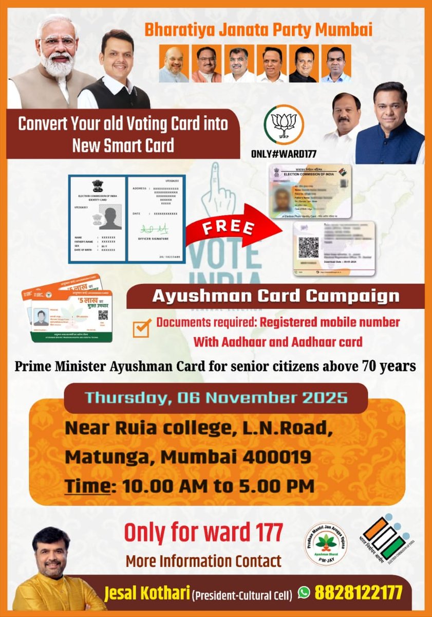 #Ward177 #Matunga #BJP #jesalkothari