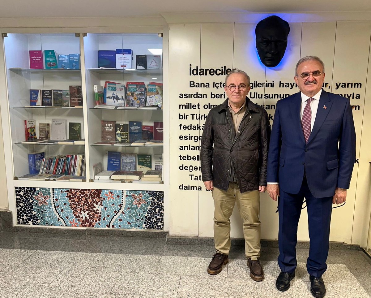 📍Türk İdareciler Derneği

Türk İdareciler Derneği Genel Başkanı Sn. Sebahattin Öztürk’ü ziyaret ederek, hayırlı olsun dileklerimizi ilettik. 

Nazik ev sahiplikleri için teşekkür ediyorum.