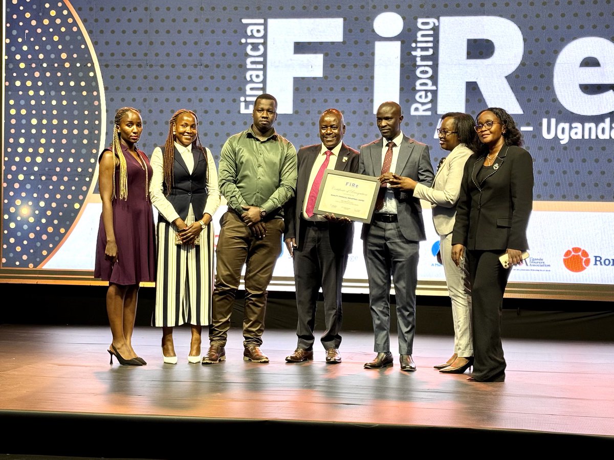 qcil_uganda2's tweet photo. Another well deserved recognition under the 𝐋𝐢𝐬𝐭𝐞𝐝 𝐄𝐧𝐭𝐢𝐭𝐲 𝐚𝐧𝐝 𝐌𝐨𝐬𝐭 𝐈𝐦𝐩𝐫𝐨𝐯𝐞𝐝 𝐑𝐞𝐩𝐨𝐫𝐭 𝐂𝐚𝐭𝐞𝐠𝐨𝐫𝐢𝐞𝐬 at the FiRe Awards 2025.

A round of applause to our Finance Team 👏🏾🎉

#ICPAUFiReAwards25
#LifeAfterWell 
#KeepingAfricaAlive
#QcilAt20 https://t.co/CMmWib3tzj