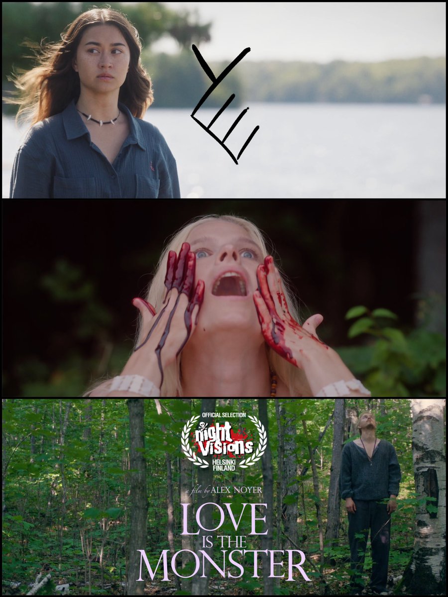 Suomeen! Off to the land of Lempo’s followers! Love is the Monster will have its European premiere on November 21st at @nightvisionsfestival in Helsinki,Finland! Do you dare to surrender to Lempo in her home country? Her followers will be lurking. See you there. #loveisthemonster