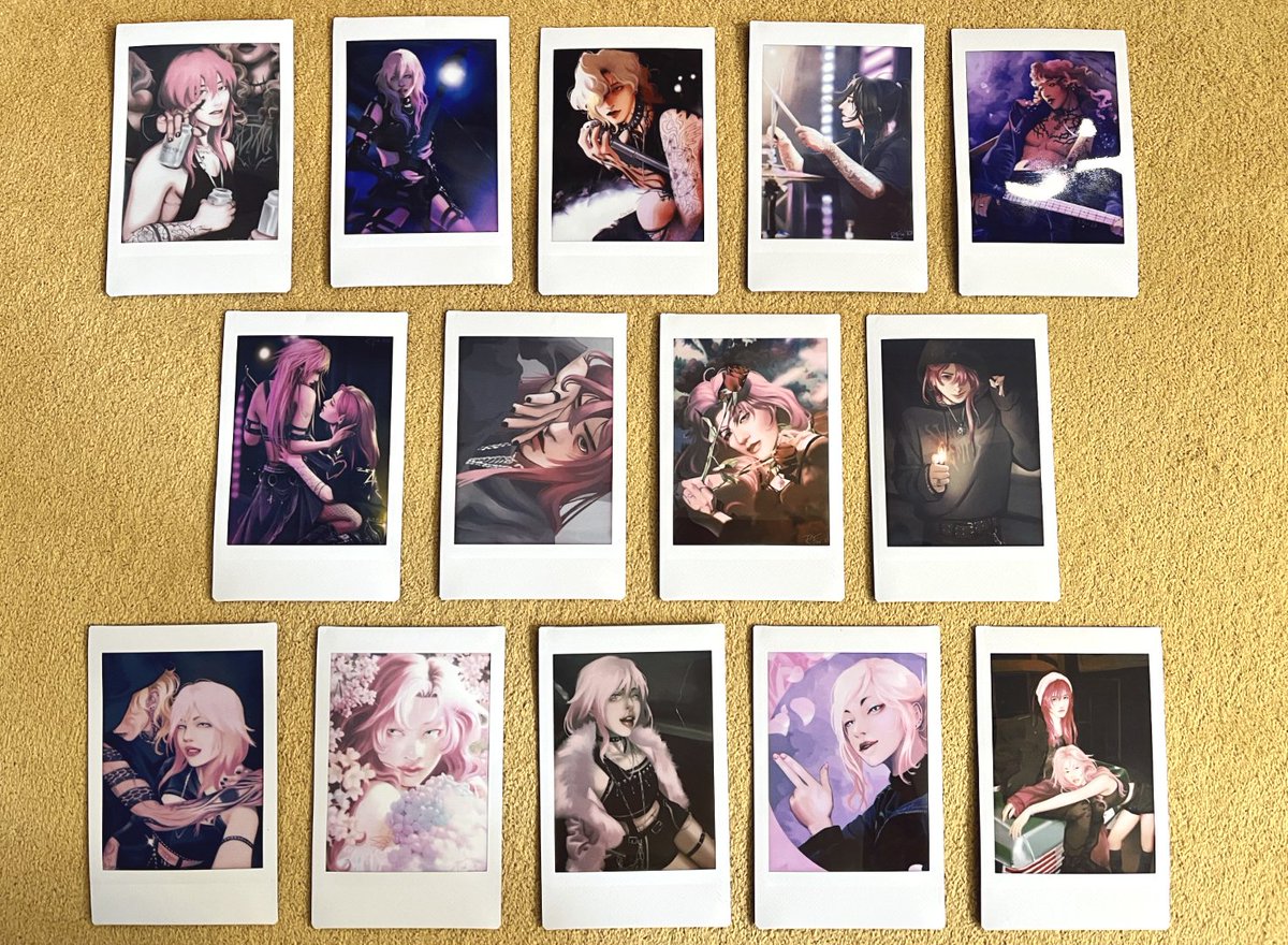 Preorders for the SIGNED hardcover edition of Hi-Voltage are now live! 🩷 All bundles come with 2 art prints by me, one by Rex (You can find Rex's work here: instagram.com/_rexpo/ ), and a Polaroid character photocard!

⬇️Shop link in comments⬇️