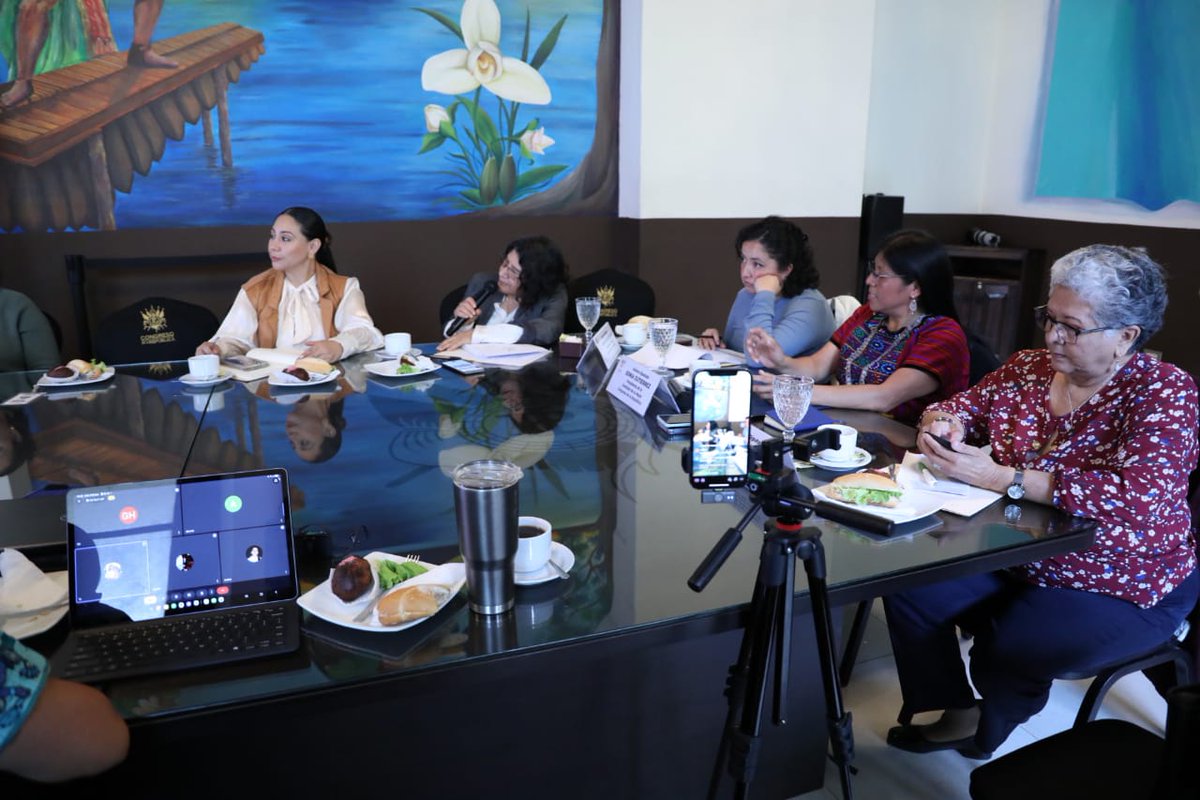 CongresoGuate's tweet photo. La Sala Legislativa de la Mujer, presidida por la diputada Sonia Gutiérrez @SoniaGRaguay, analizó las propuestas de enmiendas a la #Iniciativa5452, que busca la creación de la ley de desarrollo económico de las mujeres #Leydem y se encuentra en su segundo debate en el Pleno. https://t.co/8cXPhjEwv4