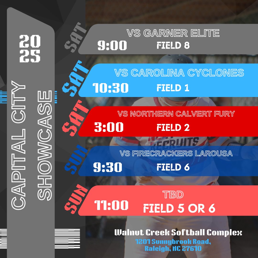 LexiJohnson2026's tweet photo. Come check us out!  Our last tournament of the Fall season. @NTRWake @WPeaceU @peytondarnell11  @Winthropsoftbal @Barton_Softball @CC_Koalas_SB @PackSoftball @jai_deese @Lauren_Hawley28 @GoCamelsSB @softballferrum @CoachAllenCIU @CIURamsSoftball @fmu_softball @coach_vallee @LongwoodSB @DrCoachBrown5 @hayliebrunson22 @PiedmontSB @tmartin1314 @RadfordSoftball @CameronKFagan @UWGSoftball @VState_Softball @Madison_K_Ragan @TechSoftball @SBRRetweets @ExtraInningSB @softball_champ1 @CoastRecruits @CoastRecruitsSB @SoftballDown @WKUSoftball @The_CoachJohn @KSUOwlsSB @spatte1108