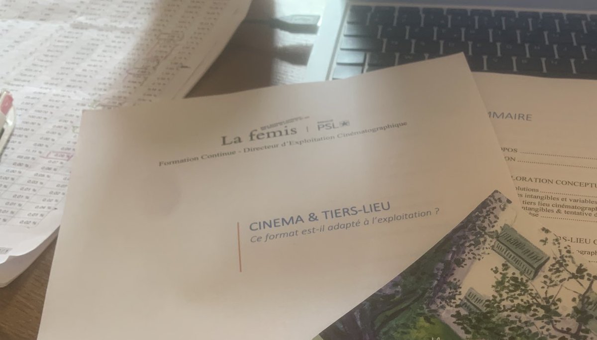 O_palerider's tweet photo. J-1 Soutenance
Direction d’exploitation cinématographique
#FormationContinue #FEMIS 😬 https://t.co/B1GPkfCVBf
