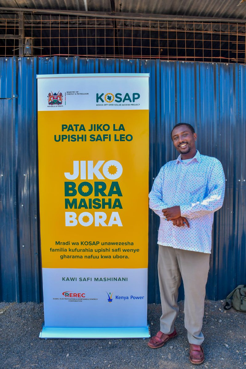 I’m grateful to have been nominated as an influencer by Engineer Kotile, who is in charge of the KOSAP – Kawi Safi Mashinani project in Isiolo County.

Today marks another great milestone as we witness the distribution of modern, energy-efficient cookstove