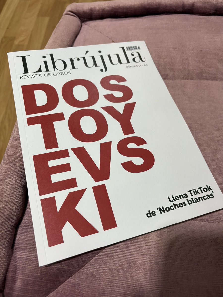 DOSTOIEVSKI, CHIMANANDA, ISAAC ROSA, BRADBURY, SMILEY, ARUNDHATY ROY, BERNHARD, ERNESTO MALLO, MIGUEL DALMAU, ENRIQUE MURILLO, LEO BASSI, YOLANDA CASTAÑO, AROA MORENO, FRANKENSEIN…

ESCRIBIMOS SOBRE ELLOS EN <a href="/librujula/">Librújula</a>