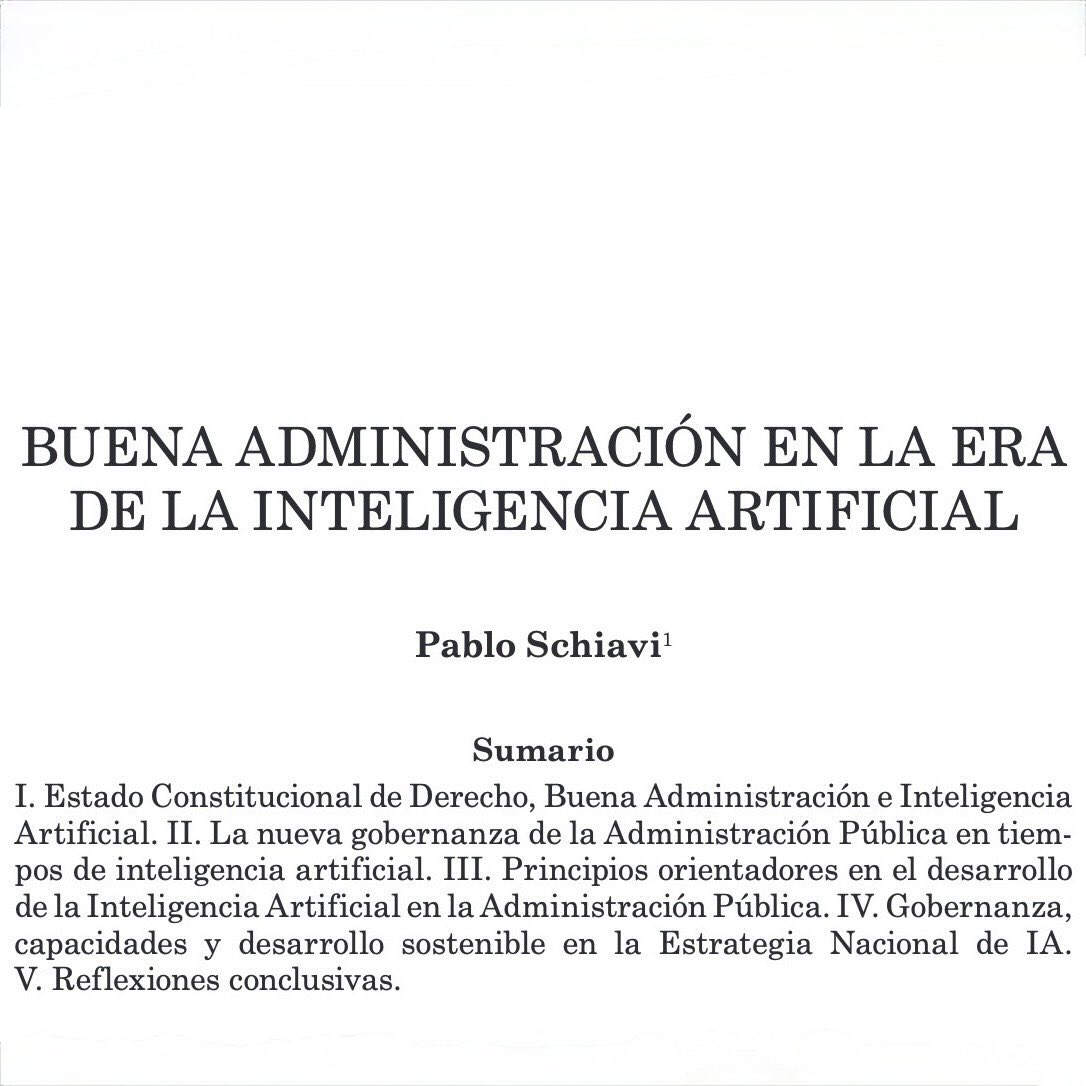 🎓🇺🇾 Compartimos nueva publicación “Buena Administración en la era de la inteligencia artificial” en “Recientes transformaciones en el Derecho Público”, Instituto de Derecho Administrativo; Universidad de la República (Uruguay), Facultad de Derecho. Mariella Saettone,