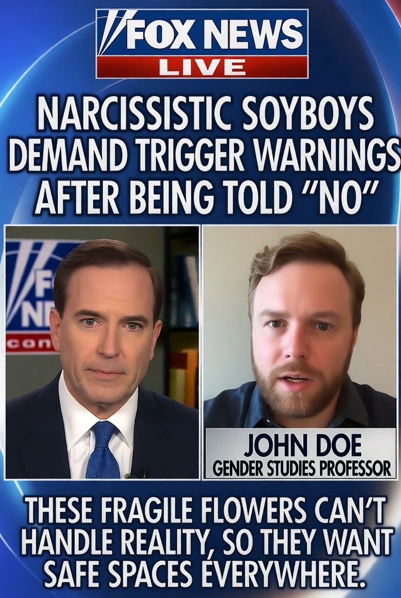 Safe spaces for eating tide pods and now this #soyboys #snowflakes #wokeness