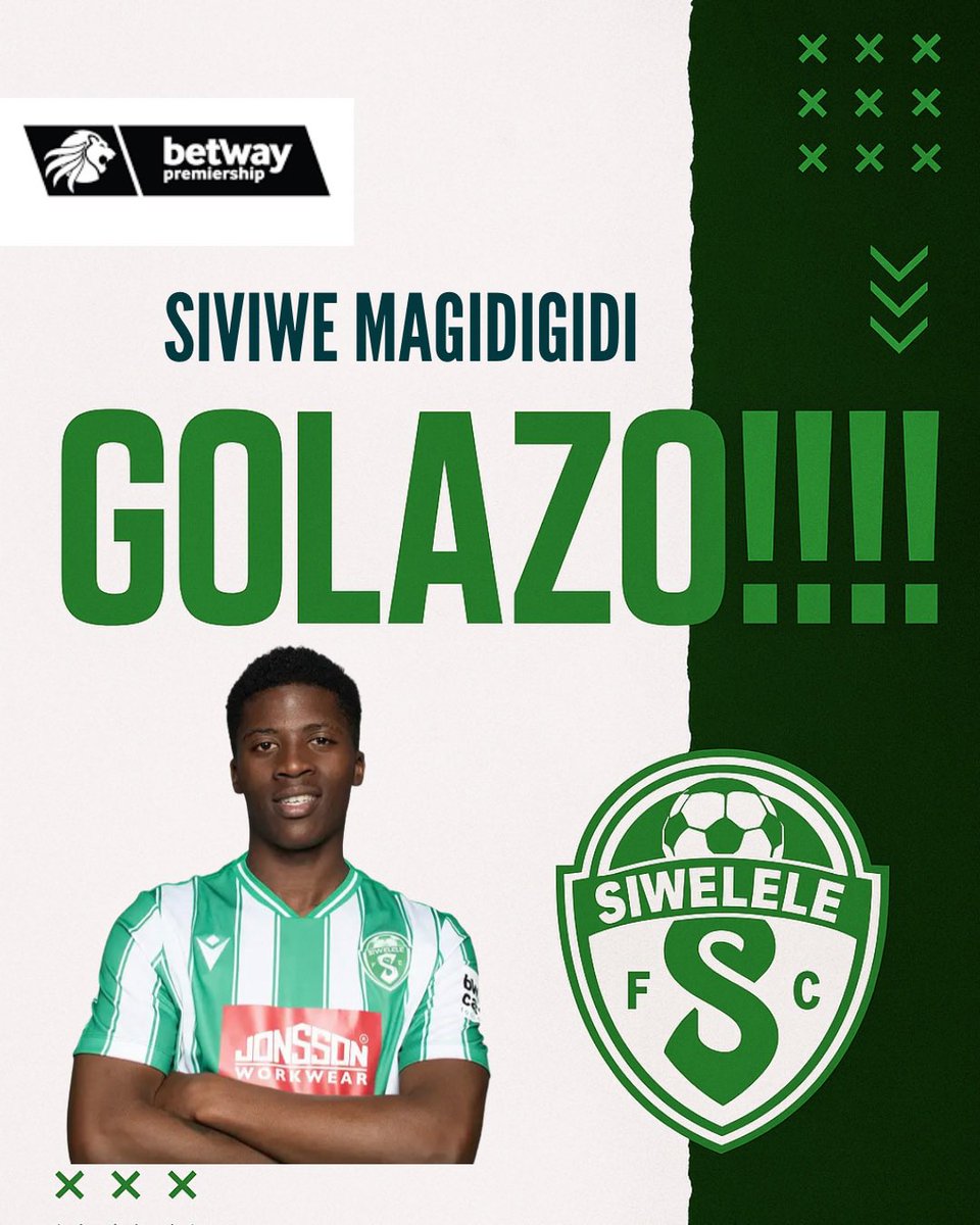 SiweleleFans's tweet photo. 🚨 🚨 GOAL 🚨 ‼️ 
@StellenboschFC 0-2 @Siwelele_FC 
#SM25 https://t.co/M4WtWj2IAh