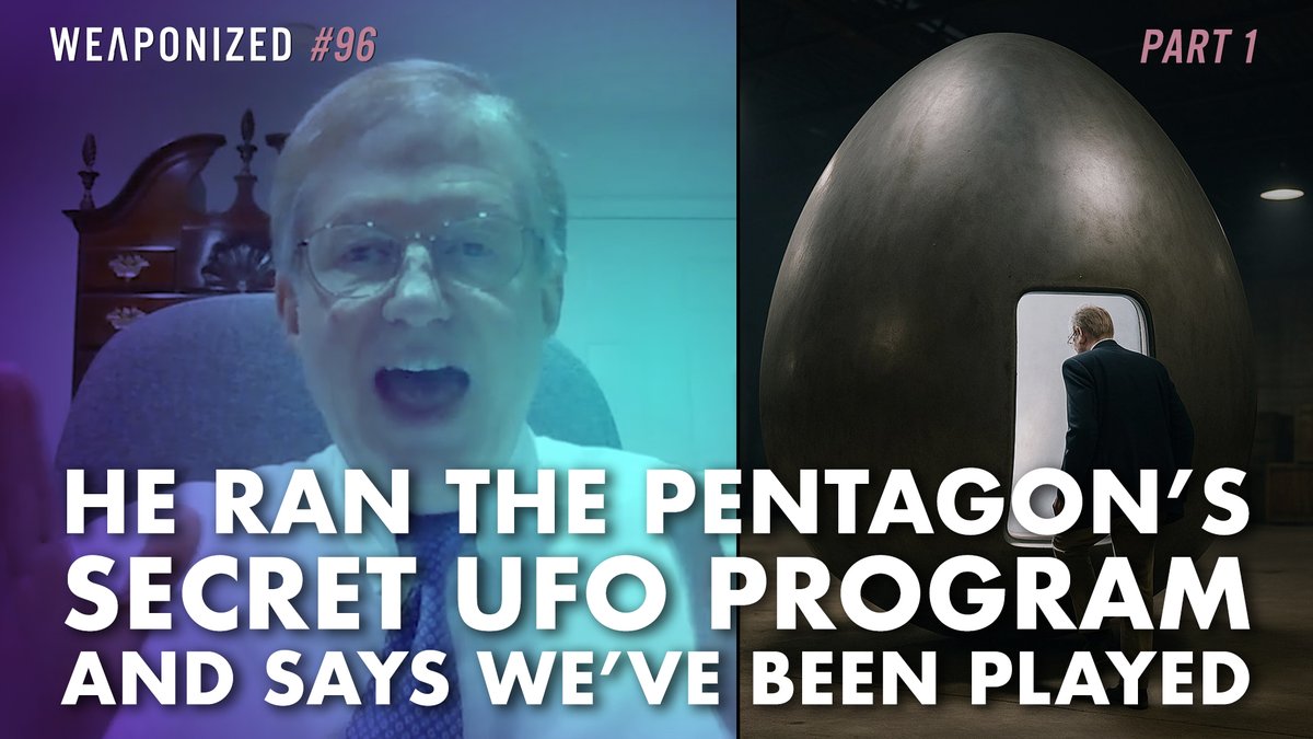 JeremyCorbell's tweet image. Today at HIGH-NOON PST we launch our new interview with Dr. James Lacatski - the man who ran America&apos;s largest (acknowledged) UFO program in history.

You think you know what&apos;s up - he thinks you&apos;ve been played. But, by who?

WATCH THE PREMIERE : youtu.be/Qu8pudJk_-A

Who has…