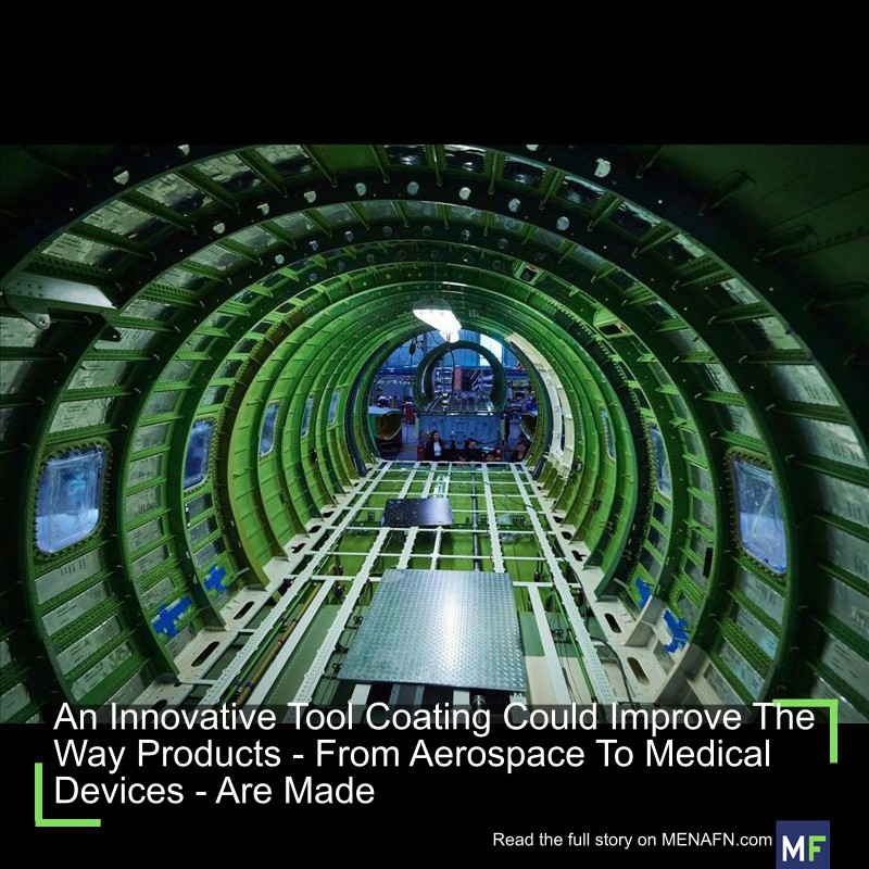 MENAFN's tweet image. An Innovative Tool Coating Could Improve The Way Products - From Aerospace To Medical Devices - Are Made #Innovative #Tool #Coating #Improve #Products #Aerospace #Medical #Devices #Made #Factory #Output #Production #Appliance #Equipment dlvr.it/TP5Vs3