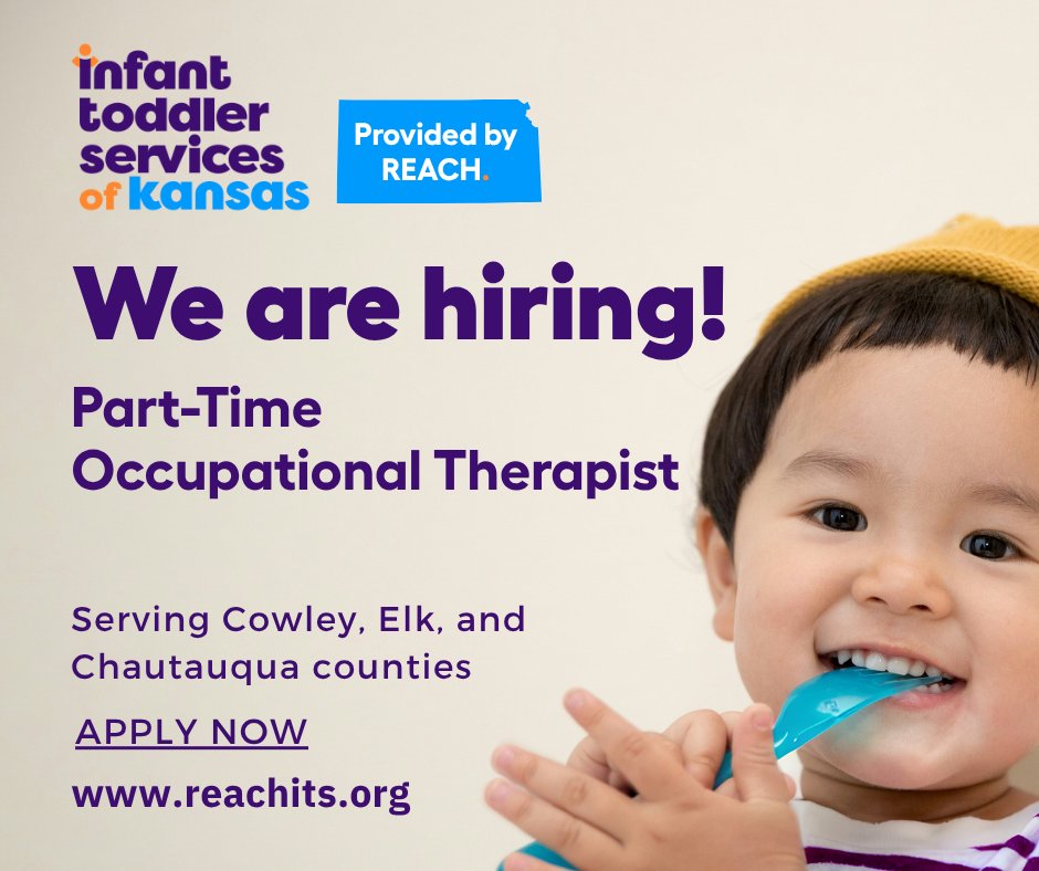 📣 Ready to join our team? If you are (or if you know of) a Part-Time Occupational Therapist looking to serve a specific area of Kansas, we need you! Learn more here: hubs.la/Q03RTjQC0