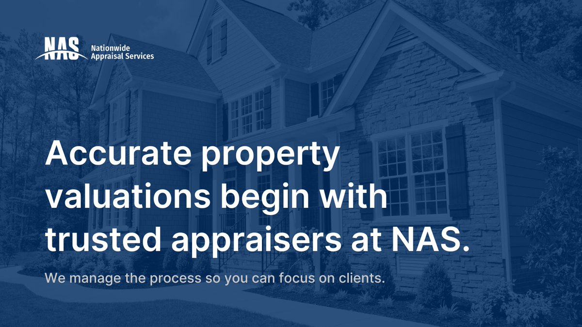 🔎 At NAS, trusted appraisals start with trusted appraisers.  With Canada’s largest bilingual network, verified for membership and insurance, our appraisers deliver reliable insights lenders can count on.