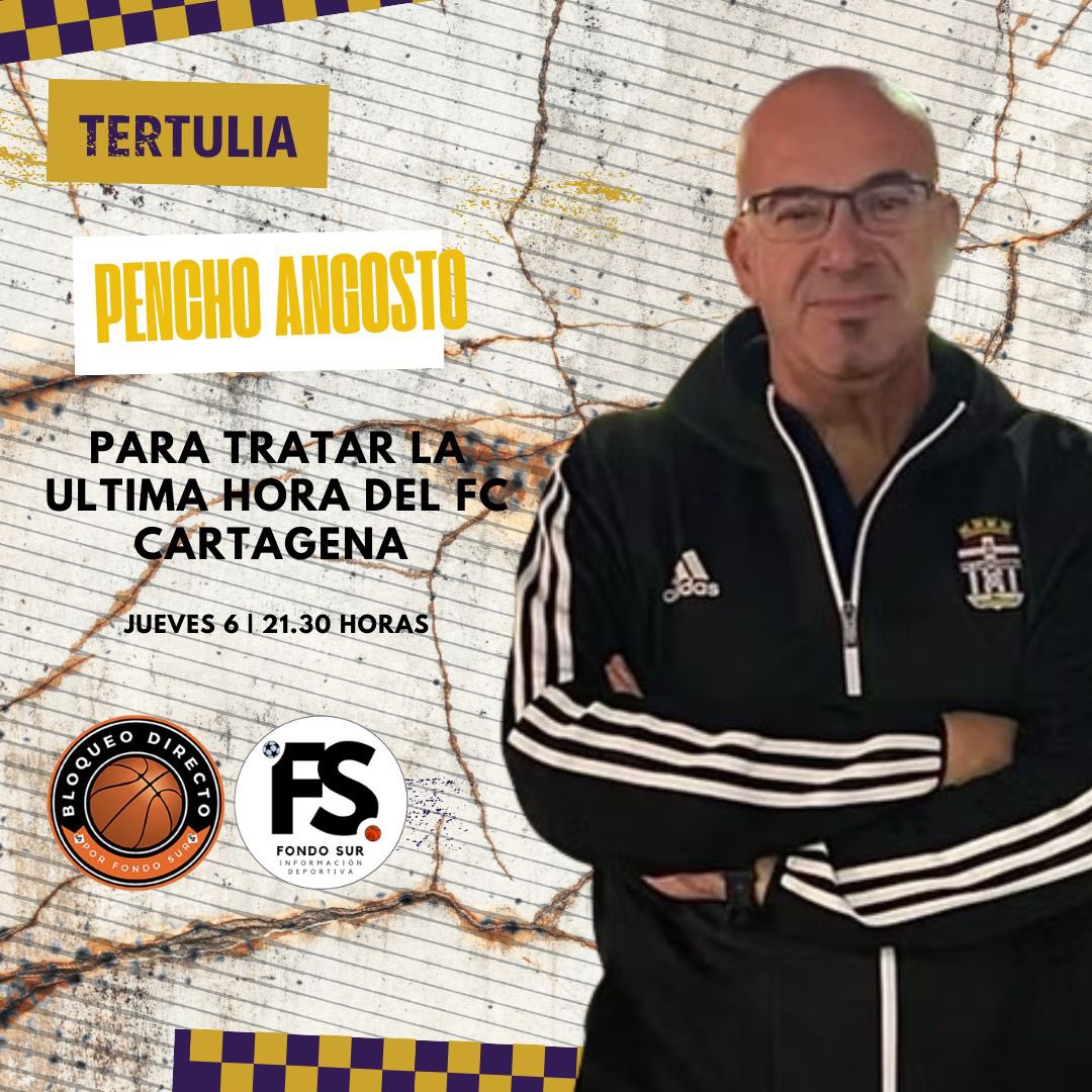 📢 Especial de Fondo Sur
Analizaremos la situación actual del <a href="/FCCartagena_efs/">FC Cartagena</a> con un invitado muy especial: <a href="/PenchoEfese1/">Pencho Efesé 🏴🏳️🏴🏳️🇩🇰</a> 💬
🗓 Mañana, a partir de las 21:30h, por nuestros canales habituales.
🎙 ¿Te lo vas a perder? ⚪⚫