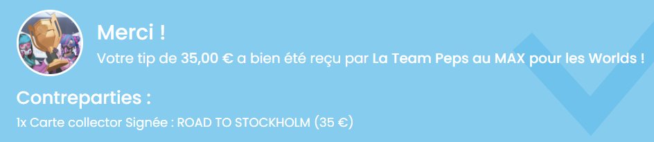 Je devais le faire .... c'est notre devoir !