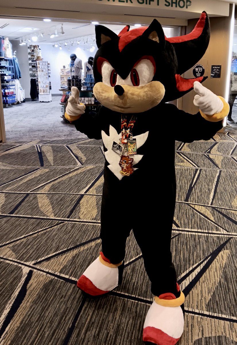 bigshadowenergy's tweet photo. How to find me at #sonicexpodallas! I’ll be in my Shadow suit most of the con 🖤🖤❤️
#sonicexpo https://t.co/c4sqWHaz7u