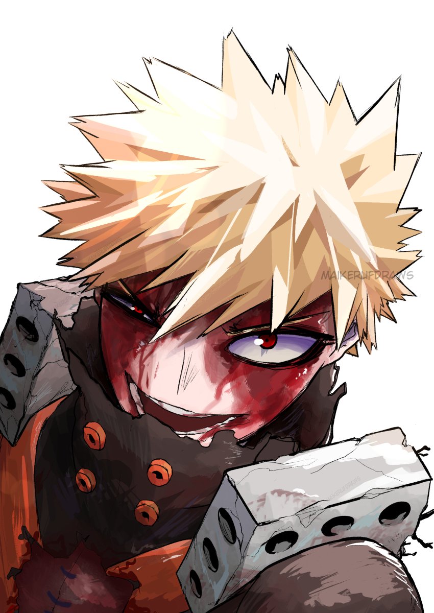 maikerufdraws's tweet photo. bakugo sketch i forgot to post last week https://t.co/pbtNURDfdN