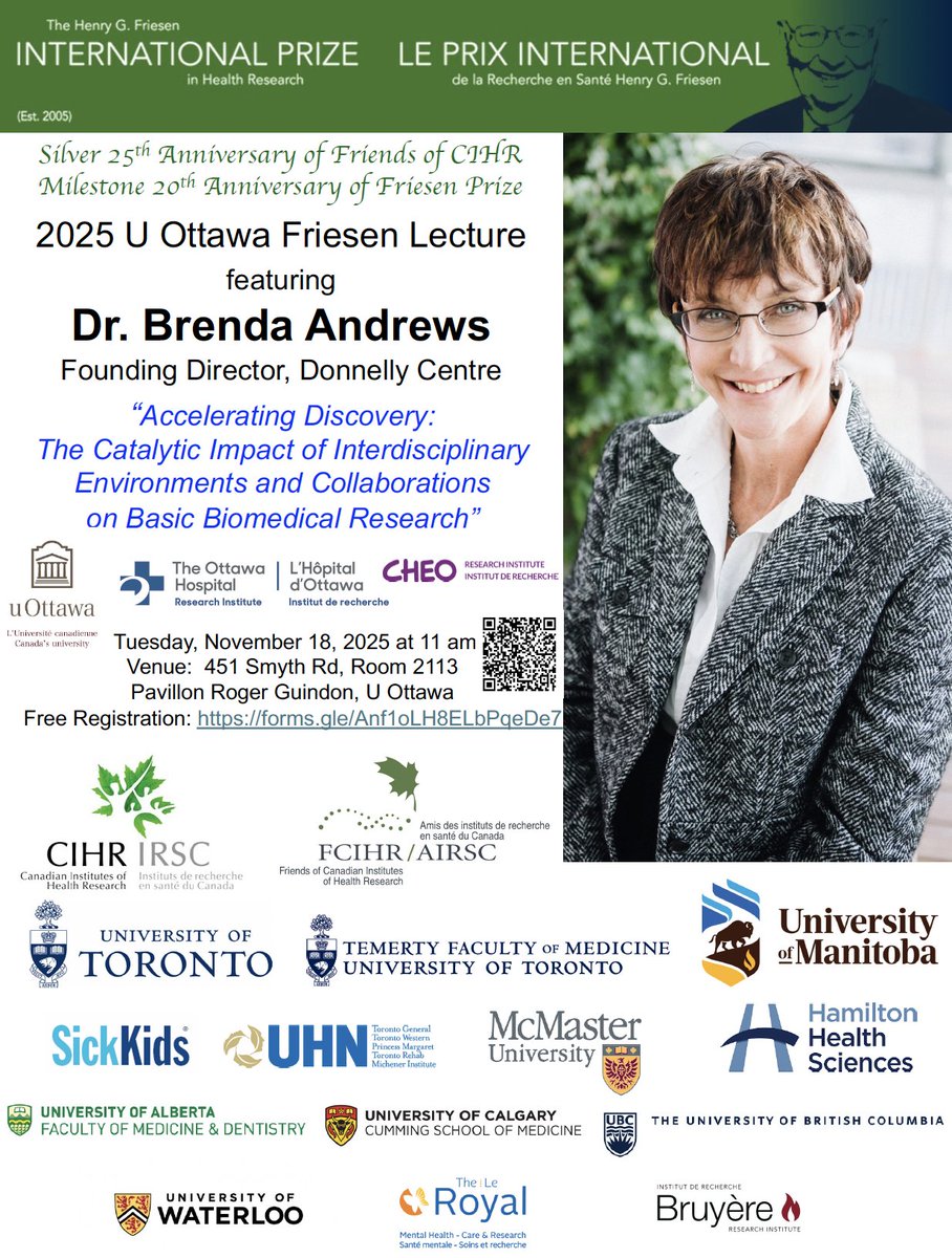Friends of CIHR tweet media