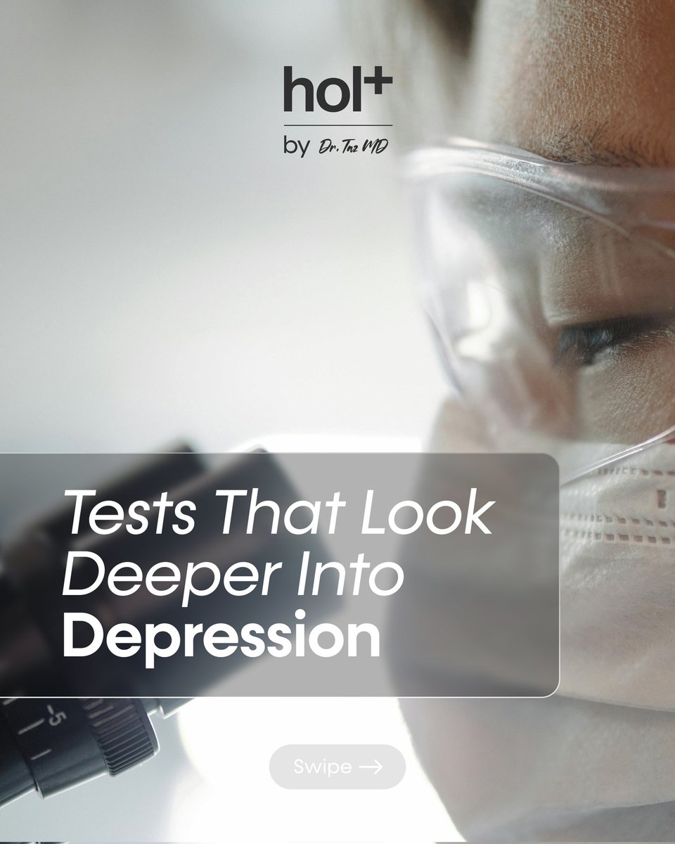 drtazmd's tweet photo. Depression isn’t just about brain chemistry, sometimes the answers lie deeper. 💛
Lab tests like hormone panels, gut analysis, and genetic testing can uncover root causes, guiding lasting healing.
Your mood has a message — listen.

#DepressionAwareness #MentalHealth https://t.co/VsYmLkdOA3