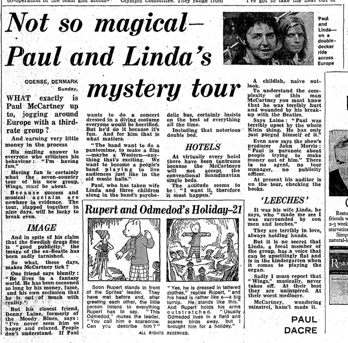 THE McCARTNEY LEGACY 📕📘 tweet media