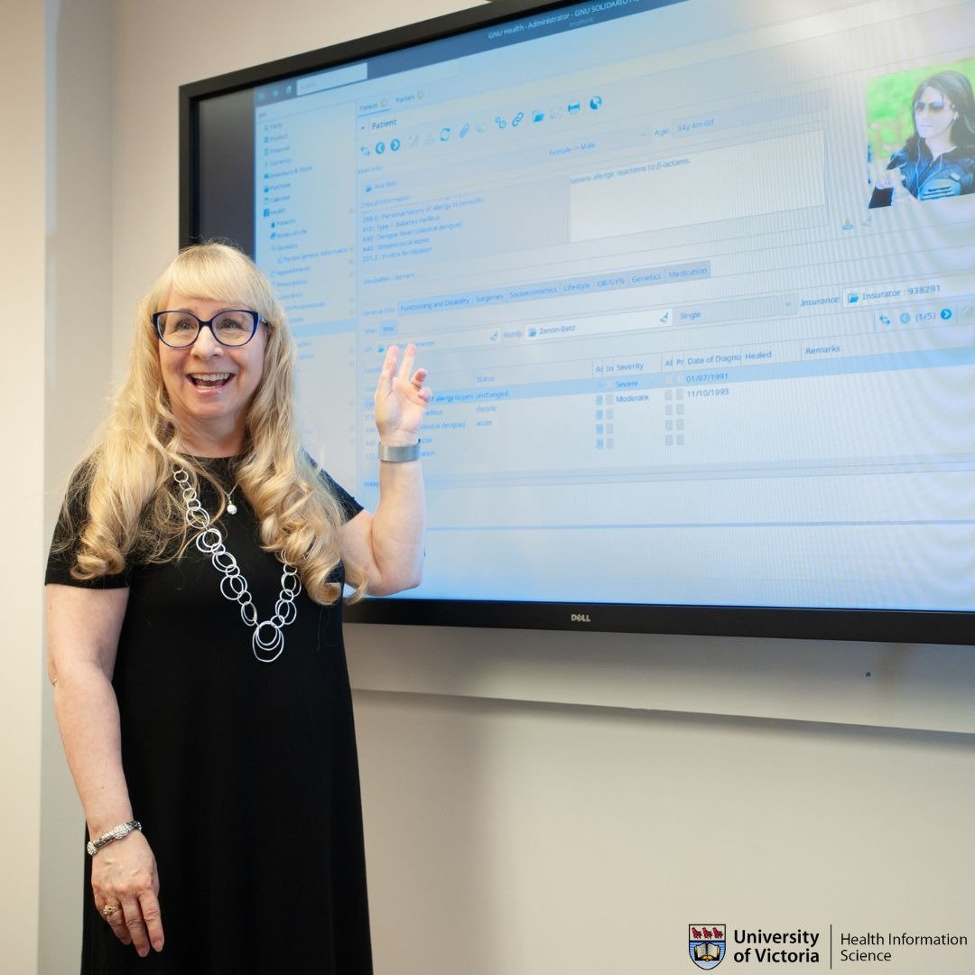 uvic_healthinfo's tweet photo. 💡 Curious about how tech can make health care more human? UVic’s MSc &amp; PhD in Health Information Science help you turn ideas into real impact. Join a community shaping the future of digital health. 📅  Apply by Dec 15 → https://t.co/Mwop8uB6MU #HINF #DigitalHealth https://t.co/51aJ2qvK5e