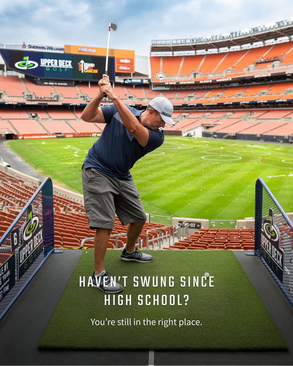 upperdeckgolf's tweet image. Haven’t swung a club in a while, or… at all?

Upper Deck Golf is made for first-timers, casual players, and anyone who just wants to take the swing and soak in the view.

We’ve got the clubs, the vibes, and the tee times.
You just bring your crew and your follow-through.

🟢 No…