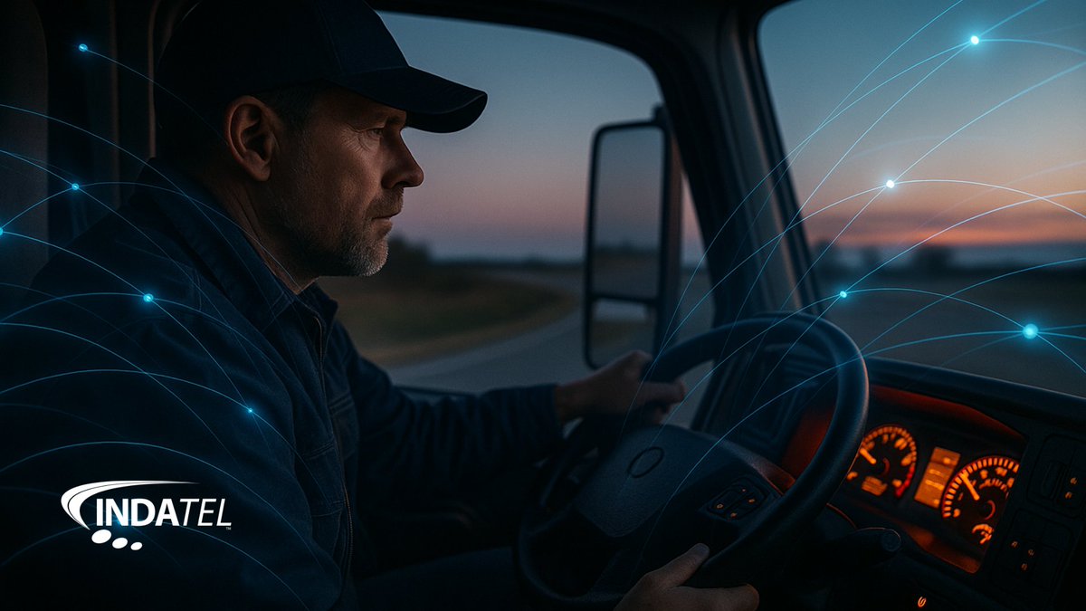 Before sunrise, drivers hit the road to keep America moving. Their safety depends on skill &amp; connection.

With the largest rural network, blind spots disappear. Every route, every sensor, every mile stays visible.

🔗: bit.ly/48Sj0uz

#Transportation #Safety #INDATEL
