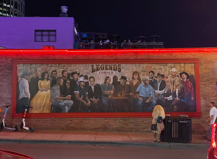 Nothing says Nashville like Lower Broad 🤠