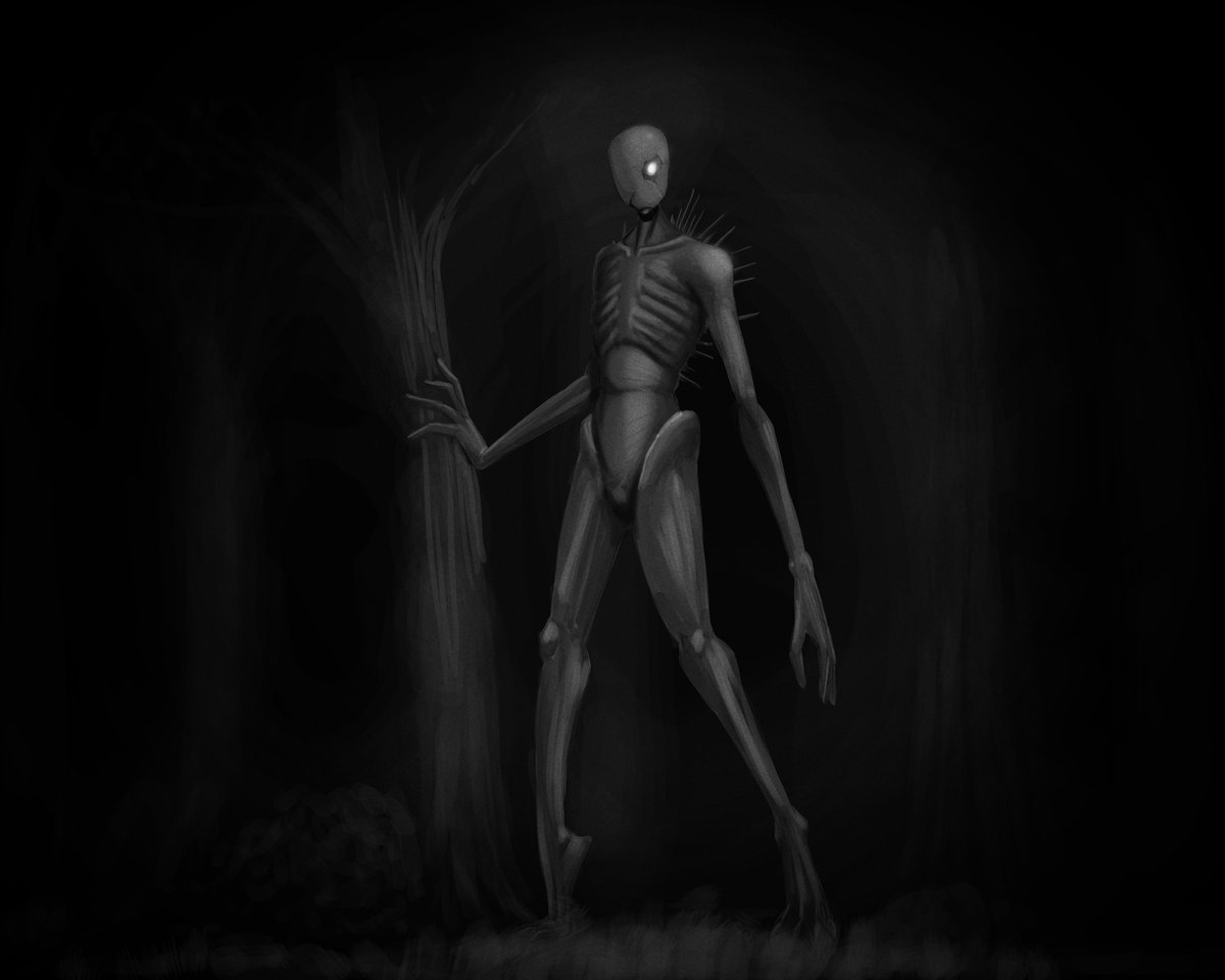 i doubt anyones gonnna care because this isnt a picture of anime women  with their tits and/or cock out but sketched a spooky guy just because i  felt like it a few days ago. algorithms be damned
