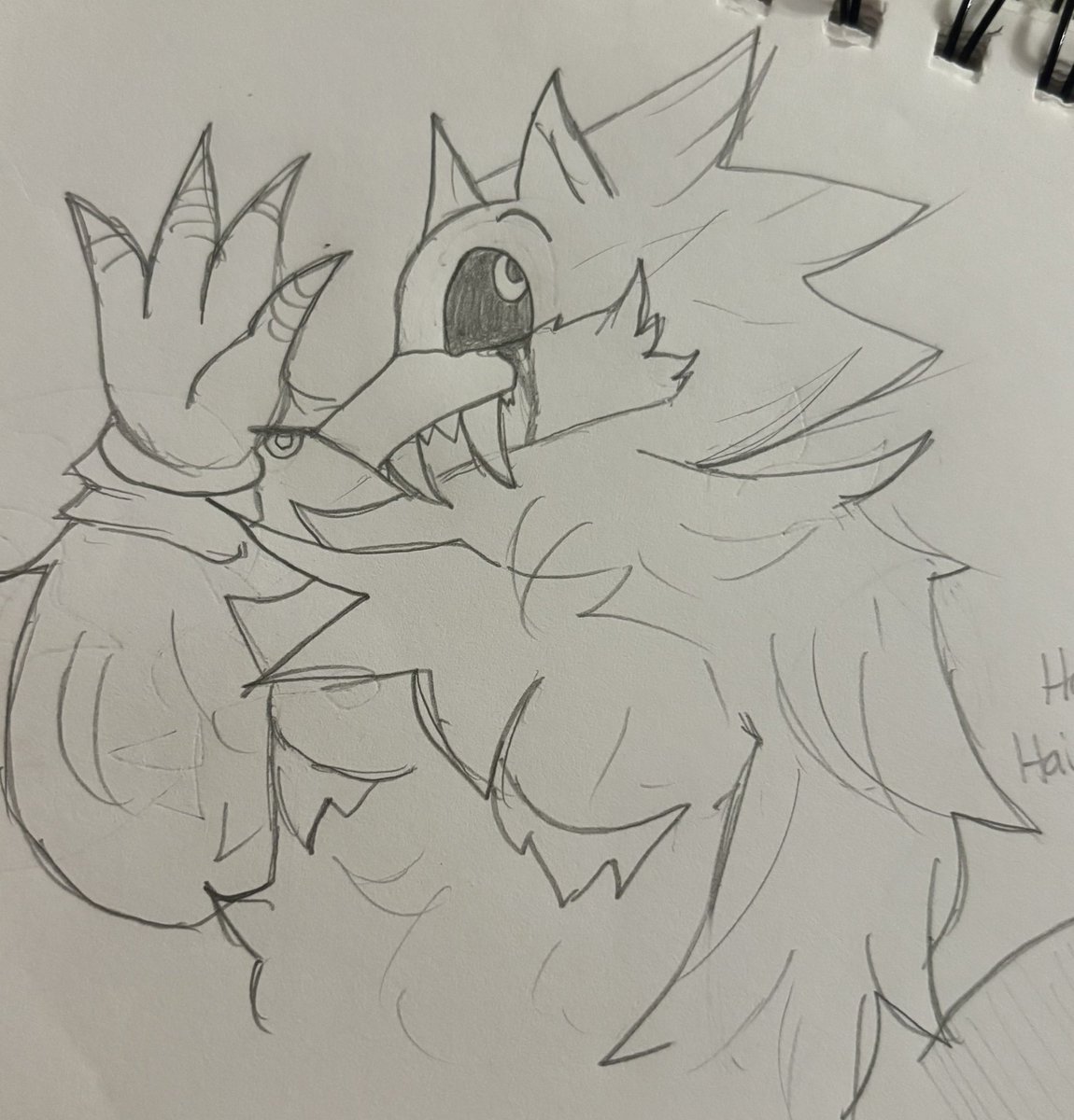ToridaDamsel's tweet photo. @dawneddove I’m burnt out rn i drew too much im sorry if it sucks ☹️ https://t.co/jggFBeIi1G