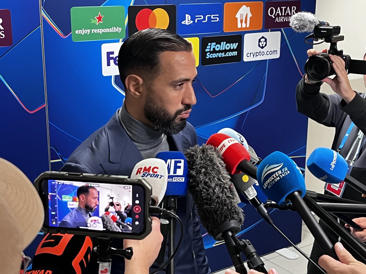 Medhi Benatia : “Le bras n’est pas dans une position naturelle. Auba aurait frappé. J’aurais souhaité qu’il aille voir la vidéo. C’est dur à accepter. Ils ne te regardent pas qd on demande des explications, ils sont arrogants, ça m’agace qd on justifie l’injustifiable.” #OM #RMC