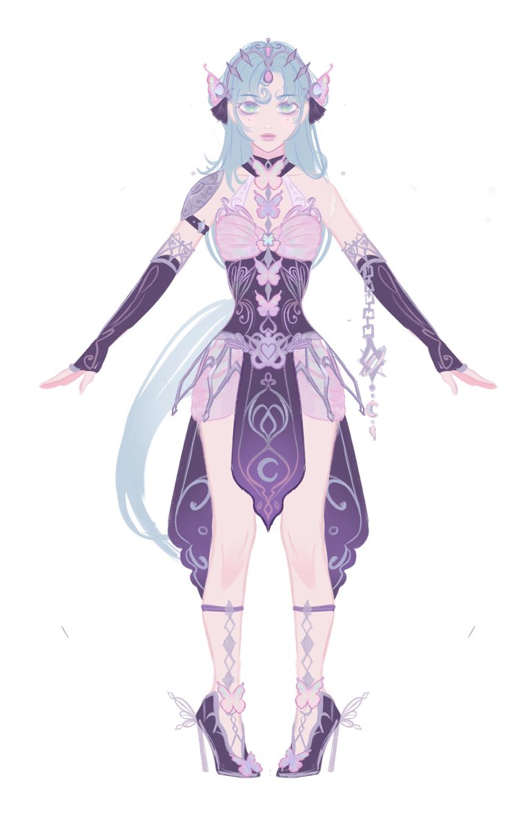 Mwamart's tweet photo. Character Design Art Contest Entry I did for @.SleepawayRealms 🦋 https://t.co/T6vH1IIgsk