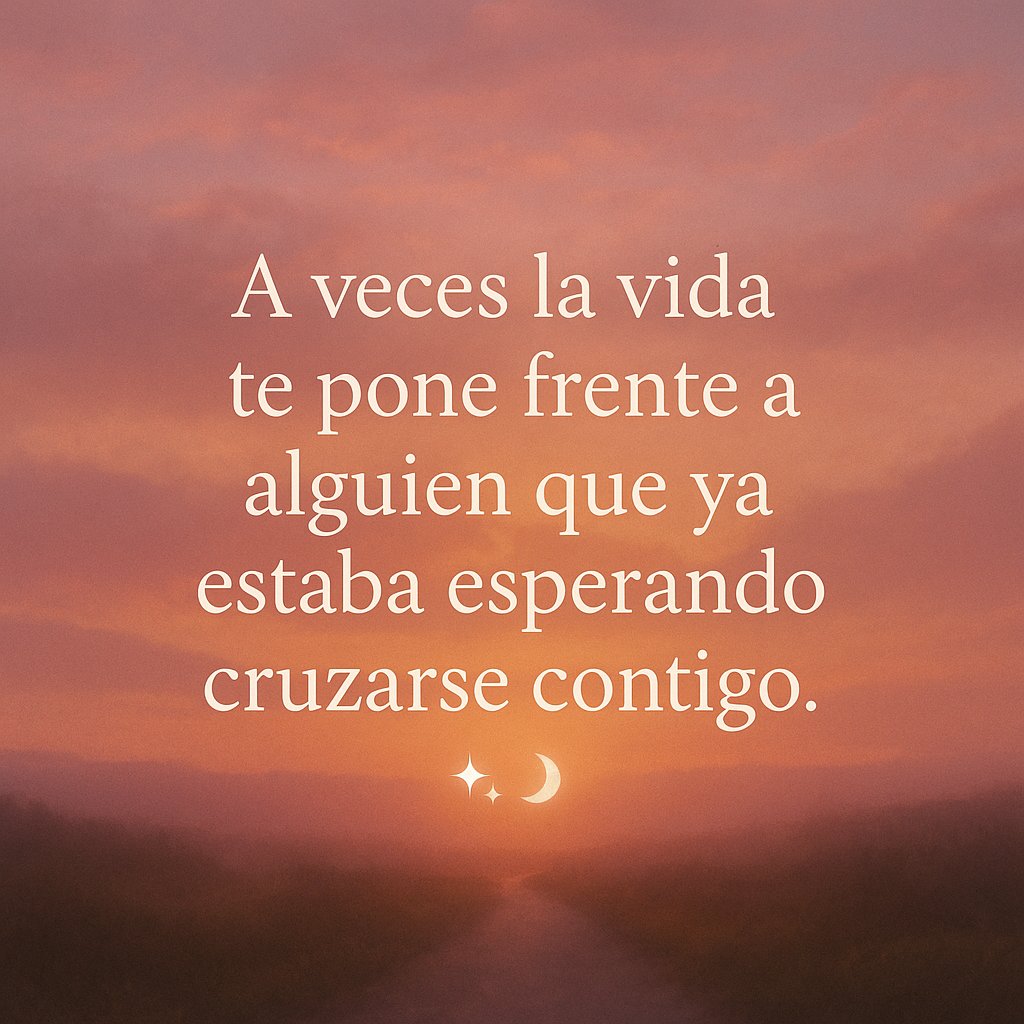 El universo sabe… 🌙✨
te pone frente a alguien que ya estaba esperando tu atención.
Y algo en ti no puede ignorarlo. 💫

#ConexionesInesperadas
#HistoriasQueImpactan
#DestinoYCuriosidad
#EmocionesQueAtraen
#PoéticaModerna
#EncuentrosQueMarcan