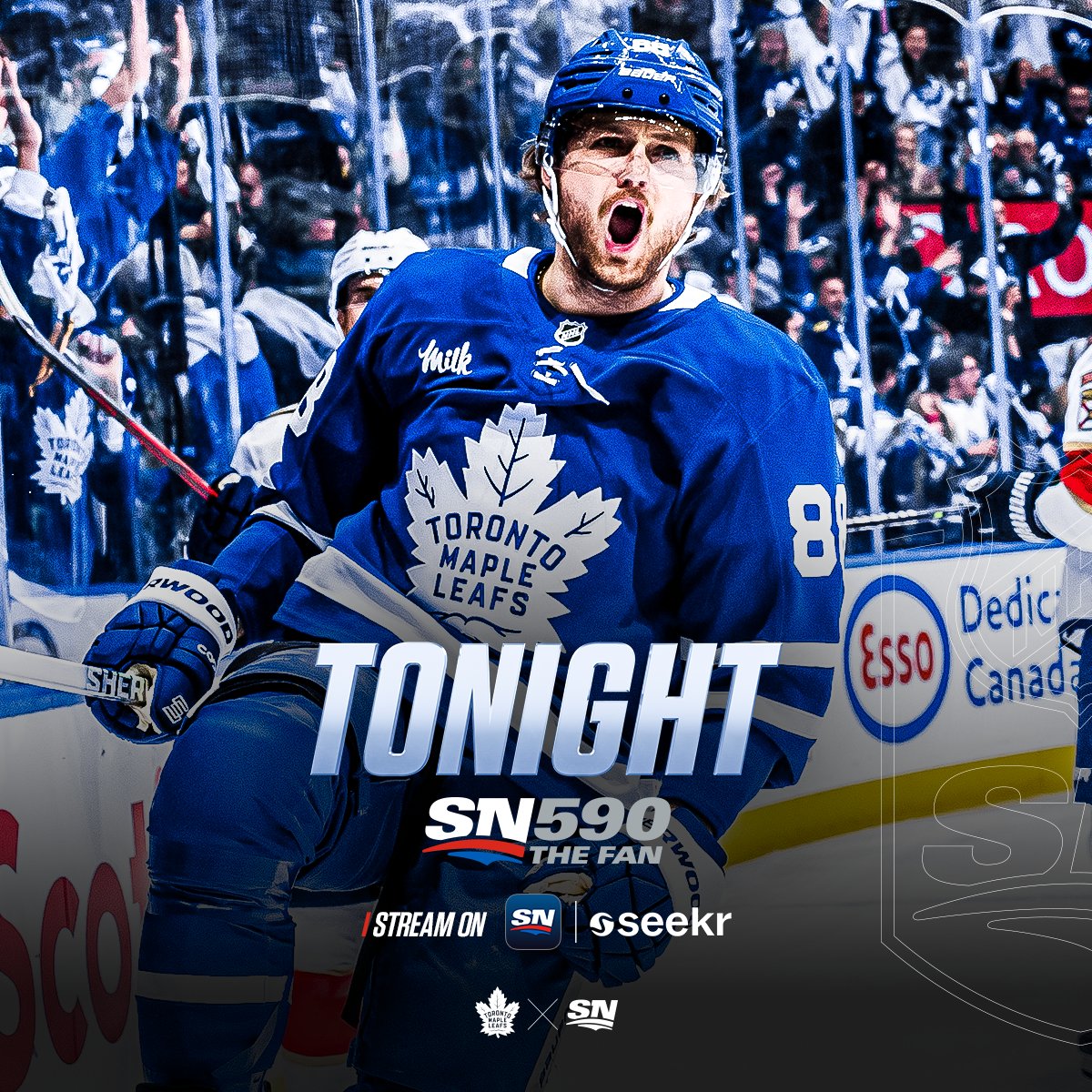 The #MapleLeafs host the Utah Mammoth on <a href="/FAN590/">Sportsnet 590 The FAN</a>🏒

<a href="/Bonsie1951/">Joe Bowen</a> &amp; <a href="/Jim_Ralph/">Jim Ralph</a> are on the call for puck drop at 7:15 pm ET🗣️

<a href="/ailishforfar/">Ailish Forfar</a> &amp; <a href="/jccuthbert/">Justin Cuthbert</a> have the intermission coverage 🚨 

▶️sportsnet.ca/590