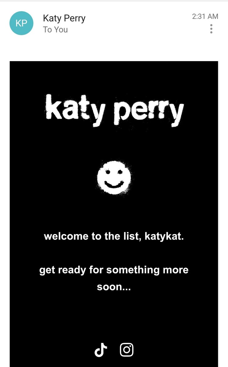 Witness_Perry1's tweet image. I just received this email, how cuteee 😭❤️