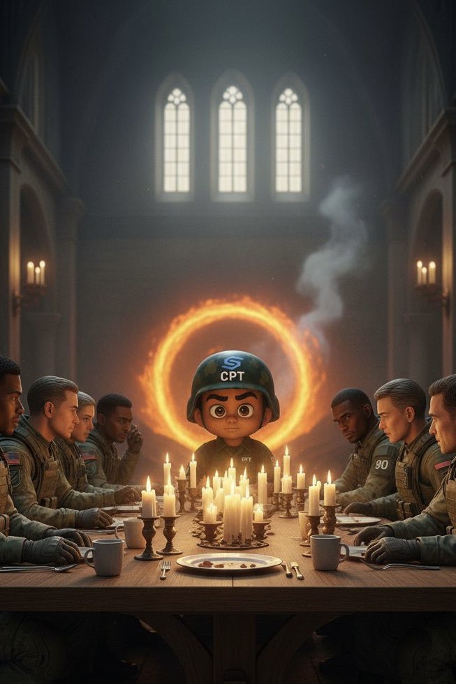 CaptTrench's tweet image. GMGN Trenchers 🫡 

The market is testing conviction.
Not charts.
Not wallets.
Hearts ♥️ 

Those who remain here are bound by trenches, not price.

CPT is family.
Family doesn’t walk away.

And when the tide turns…
you’ll remember who was beside you.
#WeAreAllTrenchers  🪖