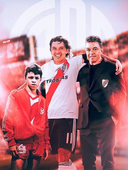 "Yo soy un chico de la casa, un pibe de River". Toda la vida en este club. Un amor como el nuestro, no debe morir jamás.