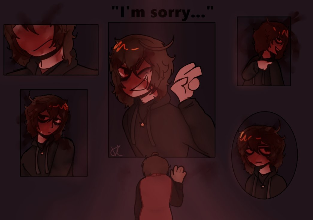Adems_randomart's tweet image. &quot;I love you.&quot; 
&quot;I&apos;m sorry...&quot; 
I put to much work into this...