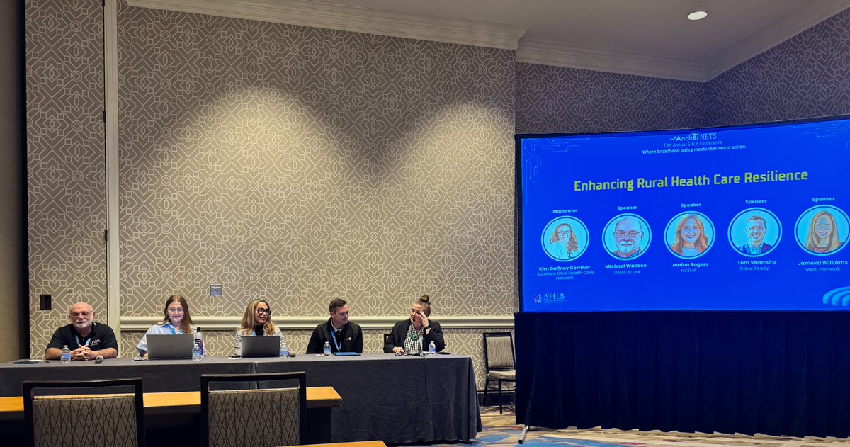 tribalready's tweet image. Snapshots from #AnchorNets by @SHLBCoalition — connecting broadband leaders driving digital equity nationwide.

Tribal Ready was proud to join the conversation and thanks SHLB’s Executive Director Joey Wender for his leadership!