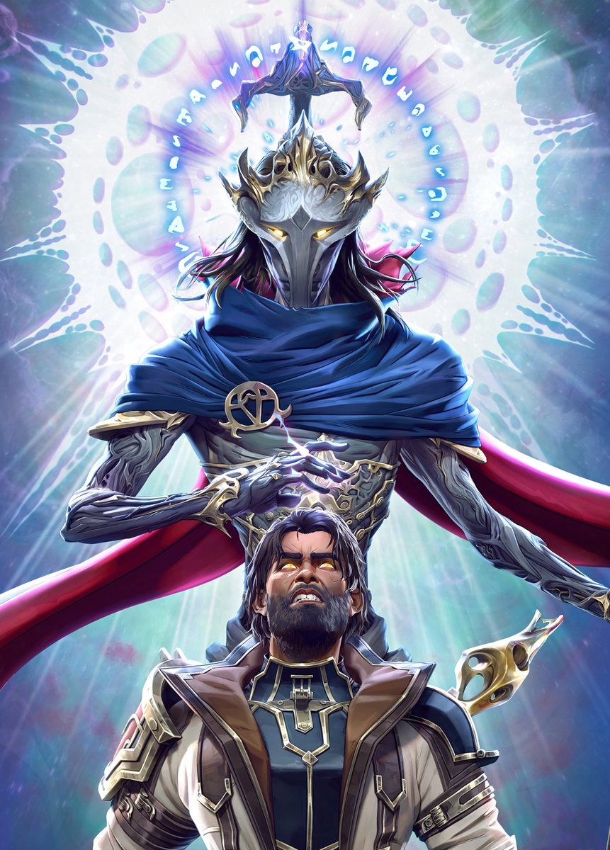 New Jayce and Viktor metal poster available on Displate. Illustration by Fortiche.

#arcane
