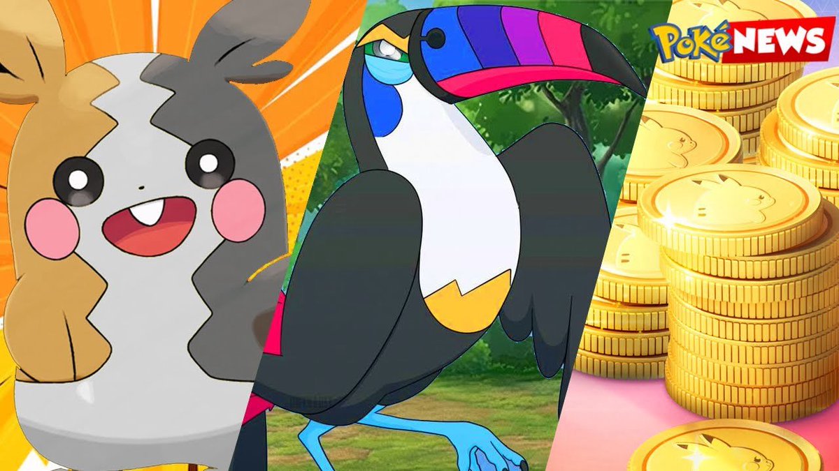 ESTREIA MORKPEKO E TOUCANNON SHINY E GANHE DOBRO DE POKECOINS   Pokémon GO
youtu.be/TH2d96oXUu0