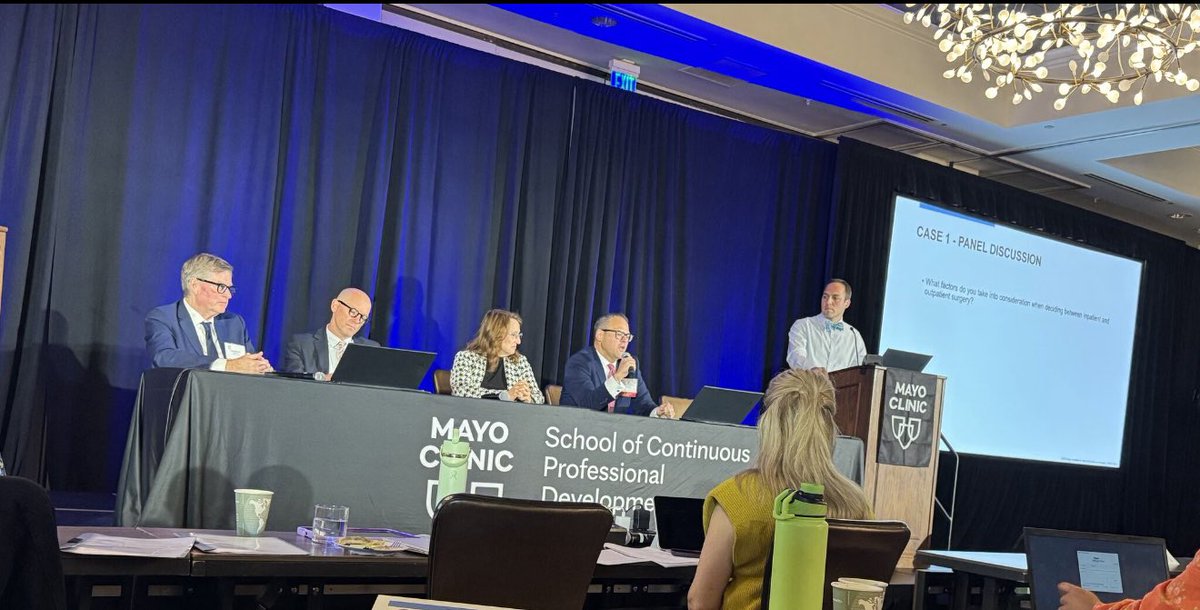 Dr. Joan Irizarry-Alvarado,MD, FACP, DFPM, of the <a href="/MayoGIMFL/">Mayo Clinic GIM Florida</a> , delivered a great presentation on perioperative conundrums and participated in a breakout session on establishing preoperative clinics during the Mayo Clinic Preoperative Conference in Napa Valley. 

A wonderful