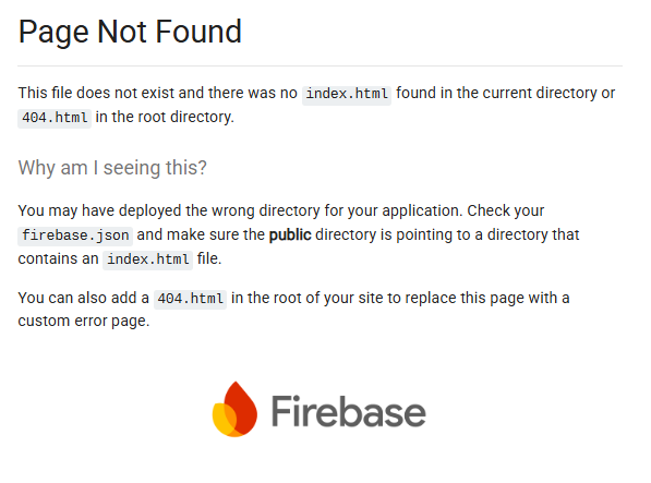 ChopperBord's tweet photo. firebase is down https://t.co/Y5K5bvaVFz