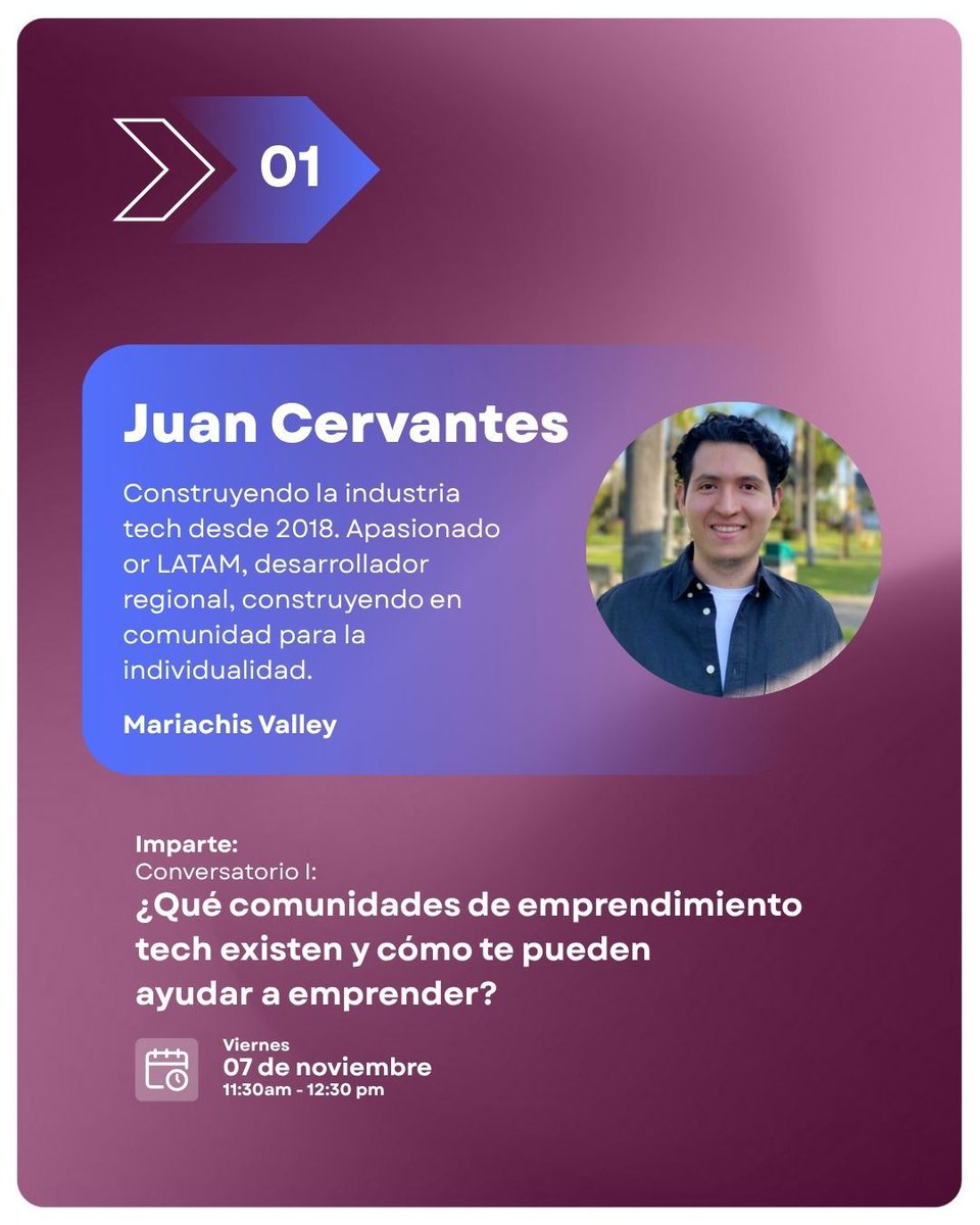 GeekGirlsMx's tweet image. GeekGirlsMX previo a #JaliscoTechWeek te invita a un evento integral para que puedas hacer networking y conozcas las tendencias de la comunidad tecnológica.

Este viernes 07 de noviembre compartirán foro las comunidades de tecnología más top de Guadalajara 🤖