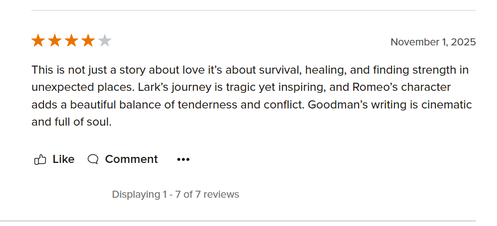 loveistheplot's tweet image. My latest review