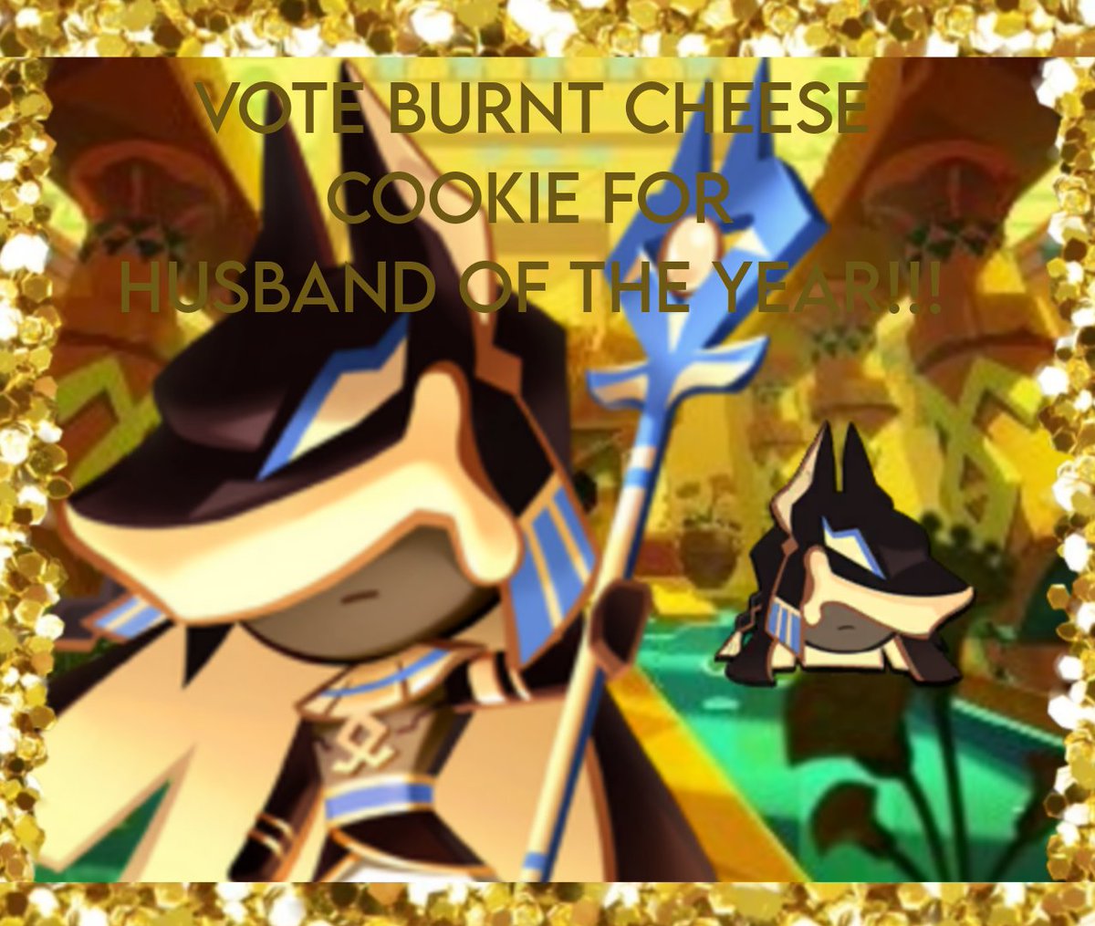 just_m27's tweet photo. @CRKingdomEN He's going to win. VOTE BURNT CHEESE COOKIE FOR HUSBAND OF THE YEAR!!! https://t.co/6qR93cee0k