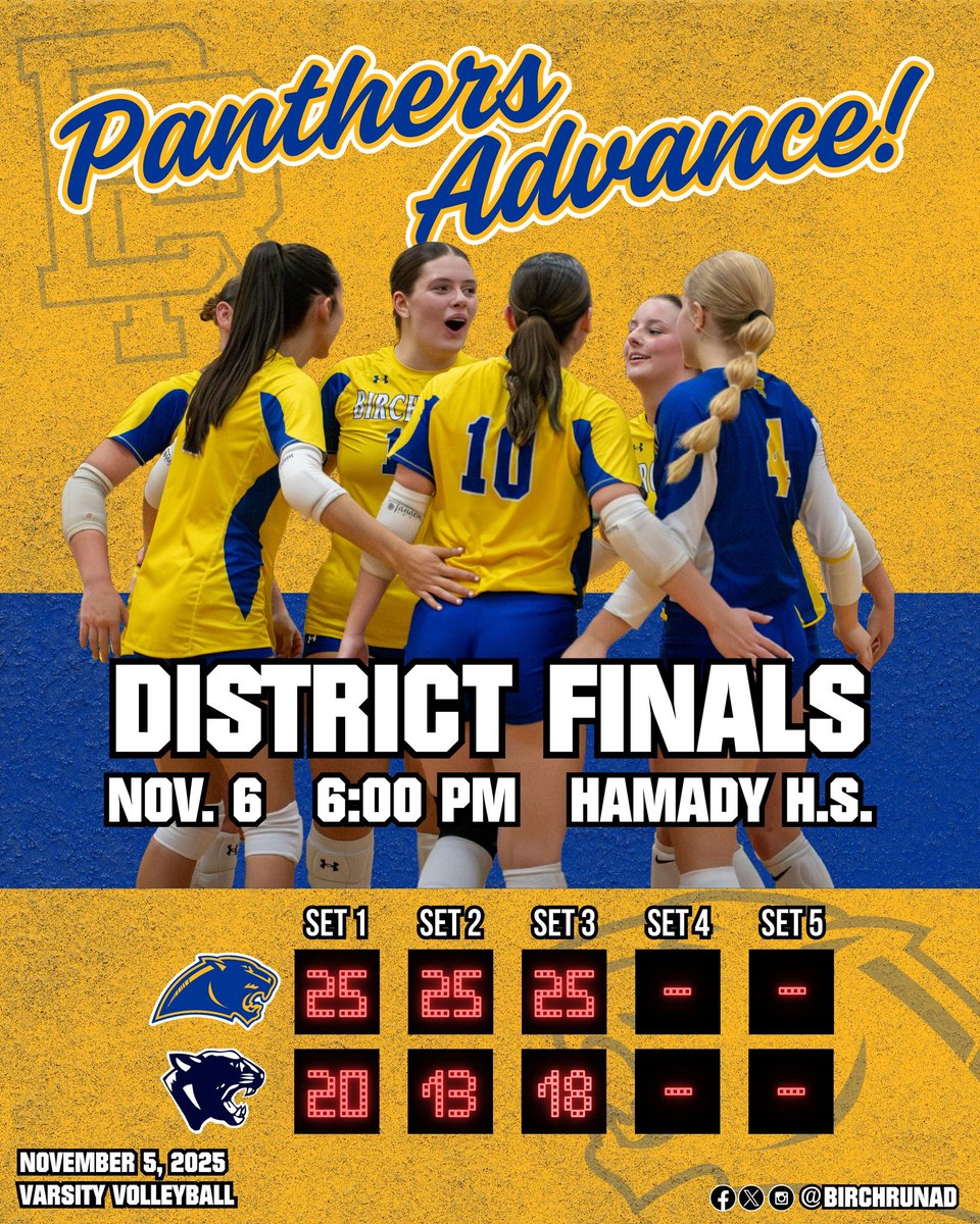 Birch Run Athletics tweet media